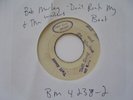 BOB MARLEY & THE WAILERS Don't Rock My Boat + Stir It Up BLANK Rocksteady 7