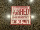 Taylor Swift RED Red Color Vinyl 2LP 2012 ACM PROMO Rare—Never Played  RARE