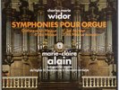 WIDOR: Symphonies for Organ, Marie-Claire Alain ERATO STU 71165 Box LP NM