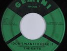 Northern Soul 45 EXITS I Don't Want To Hear It GEMINI HEAR