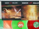 QUEEN LIVE KILLERS ELEKTRA P-5567,8E JAPAN CLEAR RED & GREEN VINYL 2LP
