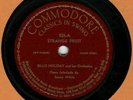 78 rpm Billie Holiday Commodore 526 Strange Fruit in E-