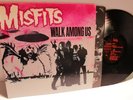 MISFITS { WALK AMONG US }  (LP)  ORIGINAL PRESS /  RUBY LABEL W/ INSERT