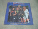 MEGADETH LIVE in my darkest hour 1992 KOREA VINYL LP 12