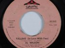 Funk Psych 45 AL WILSON Falling (In Love With You) CAROUSEL HEAR