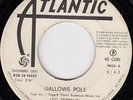 LED ZEPPELIN GALLOWS POLE / CACTUS JUDGE A BOOK RARE PROMO 1970 RECORD ITALY 7