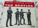The Beatles-She Loves You/I'll Get You - Picture Sleeve - No Record