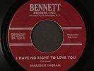 MARJORIE INGRAM: a good man is hard to find / i have no right to love you 7