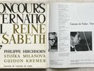 NM - Queen Elisabeth for VIOLIN 1967 - HIRCHHORN - MILANOVA - KREMER - 3 LP Box