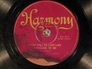 78 RPM -- Broadway Bell Hops, Harmony 504, V Jazz - Bix Beiderbecke
