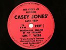 SUN CUSTOM 1952 CASEY JONES LAST TRIP PTS. 3/4 MEMPHIS SAM PHILLIPS PLASTIC PROD