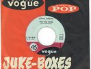 JOHNNY HALLYDAY Tu parles trop 1961 Rare 45 Juke-boxe Vogue productions