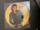 MICHAEL JACKSON - BAD picture disc (LP Vinyl) original press Yellow