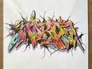 Atmosphere WORD? Vinyl Record LP Signed COA Ewok Variant Graffiti Msk Rare