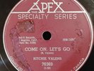 RITCHIE VALENS Framed/Come On, Let's Go Canadian 78 EX