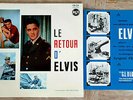 ELVIS PRESLEY LE RETOUR D'ELVIS LP  MY HAPPINESS non numérotée avec insert