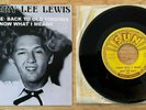 RARE SP JERRY LEE LEWIS SUN RECORDS 396 CARRY ME BACK TO OLD VIRGINIA