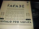 CHICAGO PRO MUSICA : WALTON FACADE AUDIOPHILE LP 1984 REFERENCE RECORDINGS RR-16