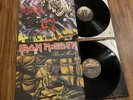 2 IRON MAIDEN LP’s   PIECE OF MIND / THE NUMBER OF THE BEAST   Shrink