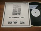 LIGHTNIN SLIM The Downhome Blues Part 1 UK 1st Press LP PYTHON Lbl. SIGNED VG+