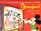 1955 Disneyland Theme From Walt Disney’s TV Show Little Golden Record D194
