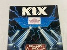 Kix Blow My Fuse 1988 Atlantic 81877-1 Hype Sticker Promo Vinyl Record LP