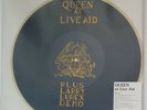 Queen LP Queen at Live Aid plus larry lurex demo Picture Disc LP very rare