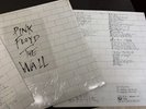 PINK FLOYD : THE WALL    - 1st press germany compelto di stiker adesivo