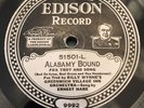 Edison Record 51501- What A Smile Can Do, Alabamy Bound,Billy Wynne's Greenwich