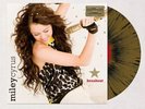 Miley Cyrus Breakout gold vinyl & black splatter (vinyle or et splatter noir) 
