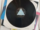 PINK FLOYD Dark Side Of The Moon UK 1973 1st pressing BLUE TRIANGLE poster stick