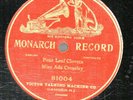 120g1.  Ada Crossley - Four Leaf Clover - Victor Monarch 81004, the 4th Red Seal
