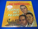 SEALED: THE IMPRESSIONS - People Get Ready - 1965 Soul LP VINYL Record (Read)