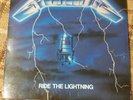 Metallica RIDE THE LIGHTNING VINYL