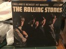 ROLLING STONES ENGLAND'S NEWEST HIT MAKERS FFRR w/PHOT0 POSTER 1964 LL3375 vg+