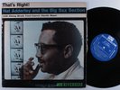 NAT ADDERLEY & BIG SAX SECTION That's Right  RIVERSIDE LP VG+ mono #