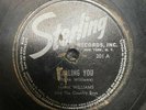 Hillbilly 78 Hank Williams - Calling You STERLING WALL HANGER