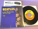 The Beatles - Lady Madonna/The Inner Light 45 w/sleeve, fan club insert VG/VG+