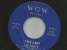 GARAGE MOD bw PSYCH - WERPS - LOVES A FIRE  /  SHADES OF BLUE - HEAR -1967 WGW
