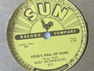 ROCKABILLY RUDI RICHARDSON Fool's Hall Of Fame SUN 271 78 RPM CLEAN Memphis