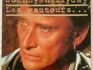 JOHNNY HALLYDAY MAXI 45 TOURS VINYLE LES VAUTOURS 3 TITRES ECHANTILLON PROMO
