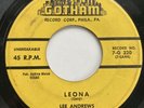 Lee Andrews & The Hearts Lonely Room/ Leona GOTHAM RARE doo wop/ SOUL 45 PHILLY