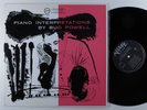 BUD POWELL Piano Interpretations VERVE LP VG+ mono japan reissue dsm cover #