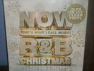 NOW THAT'S WHAT I CALL MUSIC R&B CHRISTMAS ICY CLEAR LP JOY TO THE WORLD SILVER