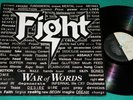 Fight - War Of Words BRAZIL 1st Press 1993 Lp Epic Judas Priest Rob Halford