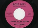 '63 W Coast Latino R&B/DooWop PRETENDERS Answer To My Prayers/Don't Tell LieHEAR