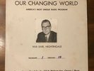 Our Changing World - Earl Nightingale - Radio Program (Shows 1-10) RARE