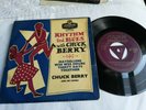 CHUCK BERRY UK GOLD LONDON EP 45 RHYTHM AND BLUES 1956 1st ISSUE VG+