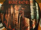 Bathory Under the Sign Picture Disc LP Rare 1990's Limited # 286/666 yellow goat
