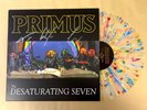 PRIMUS The Desaturating Seven Vinyl LP Band Signed Autographed Rainbow Splatter